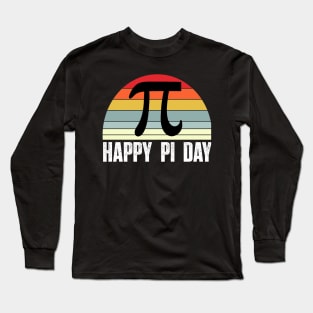 Happy Pi Day Math Teacher boys girls Pi day Long Sleeve T-Shirt